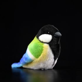 Simulation Big Sparrow Bird Plush Toy Pendant