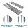 2 Pack Dog Combs with Rounded Ends Stainless Steel Teeth; Cat Comb for Removing Tangles and Knots; Professional Grooming Tool for Long and Short Haire