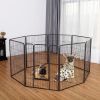 40 Inch 8 Metal Panel Heavy Duty Pet Playpen Dog Fence