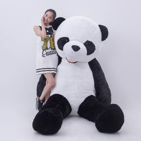 Black And White Panda Leather Phone Case (Option: Black And White-120cm Leather Phone Case)