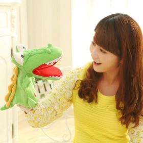 Plush Toy Doll Kindergarten Activity Props (Option: Crocodile Puppet-28cm)