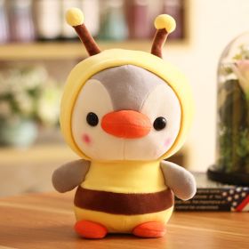 Online Influencer Cute Penguin Doll Plush Toys (Option: Penguin Transformation Bee-25cm About)