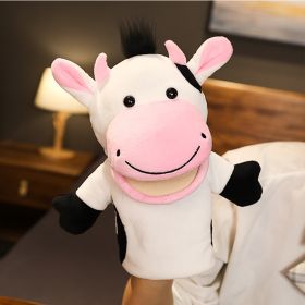 Plush Toy Doll Kindergarten Activity Props (Option: Cow Hand Puppet-28cm)