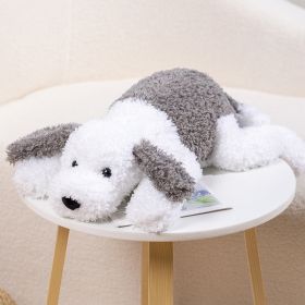 Saite Dudu The Shaggy Plush Toy Doggy Doll Pillow Children's Birthday (Option: White-50cm)