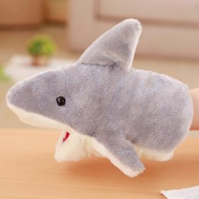 Plush Toy Doll Kindergarten Activity Props (Option: Shark Hand Puppet-28cm)