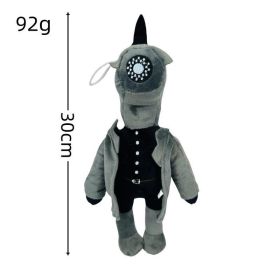 Toilet Man Spoof Plush Toy Doll (Option: Female Monitor Person-Ordinary Packaging)