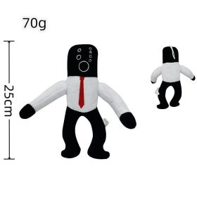 Toilet Man Spoof Plush Toy Doll (Option: White Speaker-Ordinary Packaging)