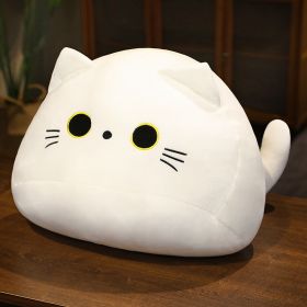 Cute Soft Cat Dumpling Pillow Plush Toy (Option: White-40cm)