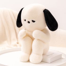 Emo Puppy Doll Dog Repair Plush Toy (Option: White-35cm)