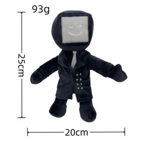 Toilet Man Spoof Plush Toy Doll (Option: TV Person-Ordinary Packaging)