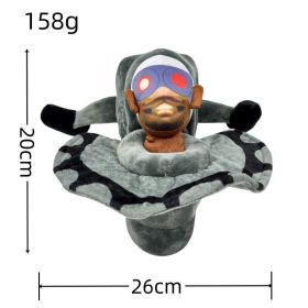 Toilet Man Spoof Plush Toy Doll (Option: UFO Toilet Man-Ordinary Packaging)