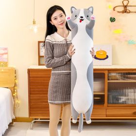 Cute Shiba Inu Pillow Plush Toy (Option: Gray-70cm)