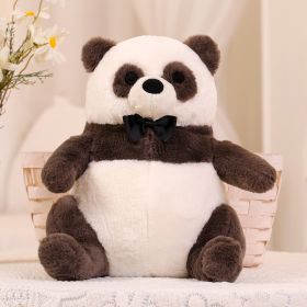 Cartoon Cute Pet Animal Cat Panda Doll Plush Toys (Option: Panda-25cm)