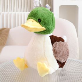 Creative Ducklings Plush Toy Net Pocket (Option: Green-44x40x28CM)