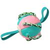 Dog Soccer Ball Interactive Pet Toys Foldable Ball Molar Toy Outdoor Training Ball for Puppy Dog Chew Dog Accessories