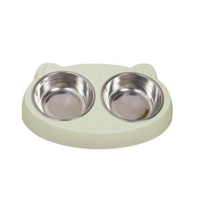 Pet Feeder Bowls for Puppy Medium Dogs Cats (type: Pet Supplies, Color: Green)