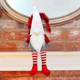 Long Leg Rudolf Faceless Doll Ornaments (Option: Men)