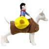 Pet Life 'Yeepaw' Cowboy Pet Holiday Dog Costume