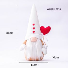 Christmas Valentine's Day Faceless Doll Elf Doll Decoration Ornaments (Option: Men)