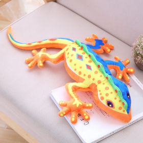 3d Gecko Modeling Doll Plush Toys (Option: Yellow-55cm)