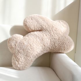 Nordic Rabbit Plush Pillow Cushion (Option: Brown Rabbit-55x40x15cm)