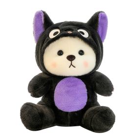 Plush Toys Cute Doll Pillow (Option: Black Cat Transformation-40cm)