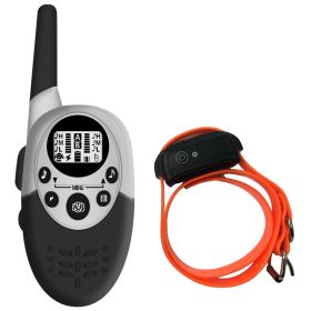 1000m Remote Intelligent Remote Control Dog Trainer Rechargeable (Option: Orange Dog Bark Stopper Suit-American Standard)